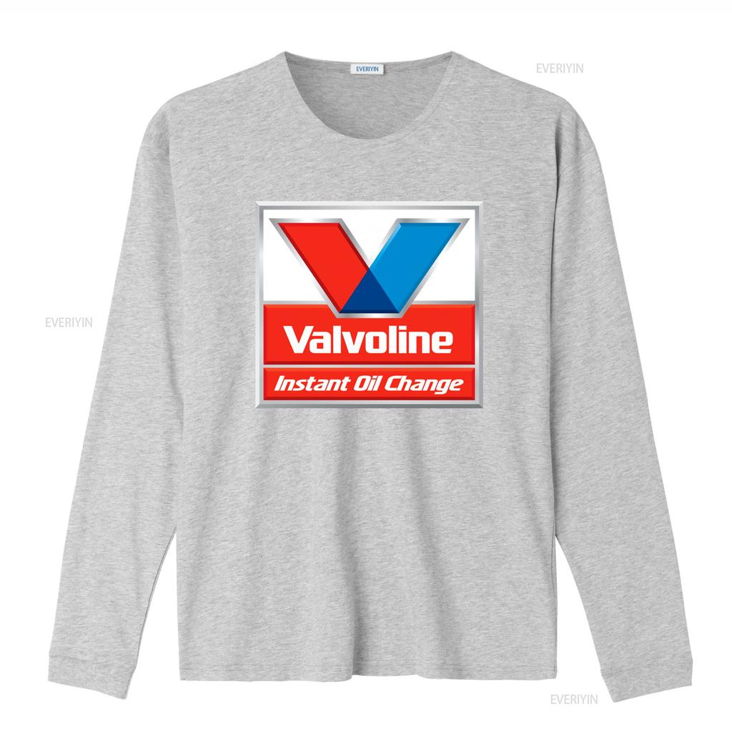 Maglietta Valvoline Cambio Olio Istantaneo per Tempo Libero vintage Lavata Top per Uso Quotidiano Unisex Traspirante abbigliamento firmato