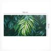 Protective Desk Mat Keyboard Mouse Pad Tropical Leaves 100x50 cm