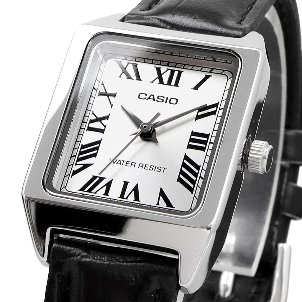 Casio Standard Quartz Watch Women's LTP-V007L-7B1 Silver/Black