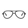 Aviator Double Bridge Reading Glasses: Comfortable Unisex Readers for Middle-Aged and Elderly Farsighted Individuals