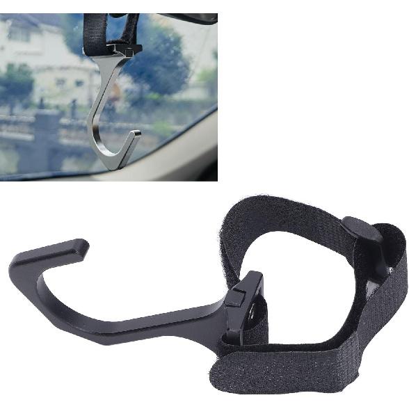 Steering Wheel Hook, Water proof Quick Release Scratch Proof Rearview Mirror Hanger, Universal Fit for All Cars