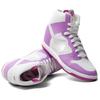 Nike Dunk Sky Hi 2.0 Bequem Rutschfest Stoßdämpfend Abriebfest High-Top Skateschuhe Damen Sneaker Weiß Lila 725069-102