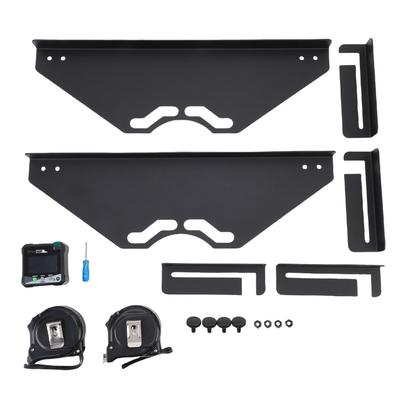 Toe Alignment Tool Plates Accurate Measurement Automotive Wheel Alignment Tool with 2 Tape Measures 1 Digital Angle