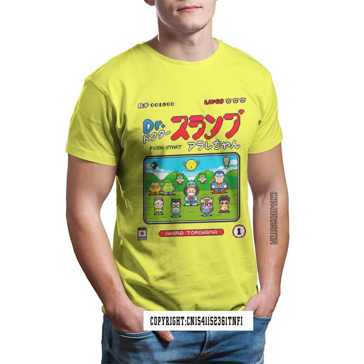 

Dr Slump японская унисексга Arale Press Start унисекс одежда забавная футболка унисекс футболка мультфильм аниме графический принт футболки 3XL