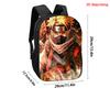 NARUTO Cartoon 15-inch Lightweight Backpack With Adjustable Shoulder Straps Kids Daily School Bag For Boys Girls Age 5-9