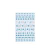 3D Butterfly & Star Face Sticker Set with Rhinestones & Pearls for Kids