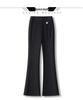2025 Women's High-Waisted Micro-Flare Pants - Spring/Autumn Collection