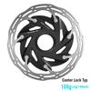 RYET Bicycle Brake Rotors 140mm/160mm 6-Bolts&Center-Lock MTB Rotors Road Bike Bicycle Disc Brake Rotors Bicycle Accessories