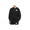 (WMNS) Air Flight Logo Fleece Hoodie 'Black' Women's CV7738-010