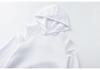 2026 Women's European & American Fashion Solid Color Two-Piece Set: Hooded Cropped Sweatshirt & Joggers