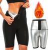 Women Sauna Pants Slimming Shapewear Weight Loss Fat Burning Shorts Workout Gym Leggings Fitness Sports Waist Trimmer Shapers 5