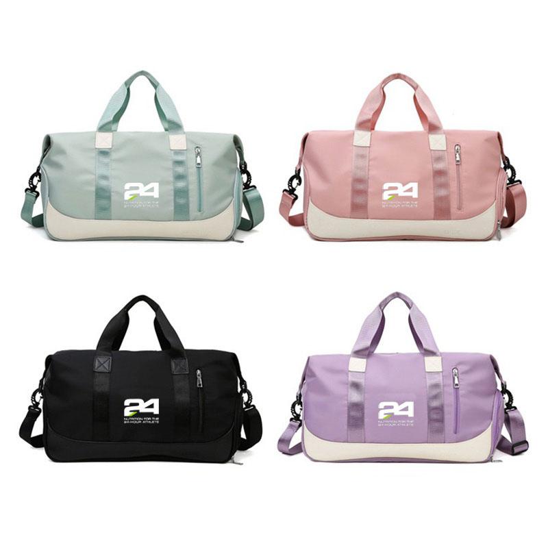 24 Hour Bodybuilding Travel Yoga Bag Inclined Shoulder Bag Luggage Multifunctional Dry Wet Separation Hand Natatorium 24 LOGO