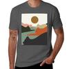 Cat Landscape 93 Tshirt Fashion Casual Short Sleeve Top