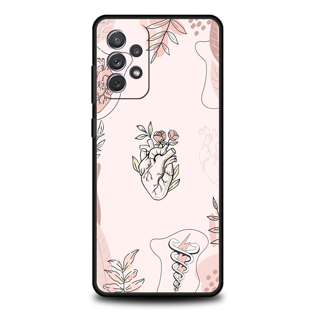 Doctor Nurse Medical Medicine Case for Samsung A51 A71 A21S A12 A15 A25 A31 A41 A23 A33 A53 A73 A05S A13 5G A35 A55 Cover