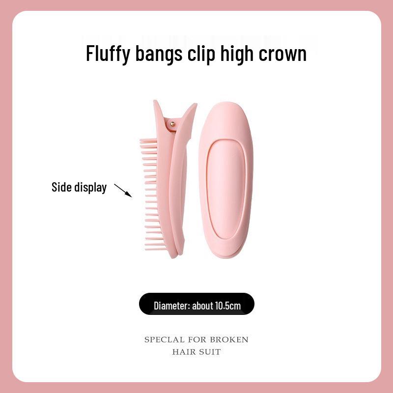 Volumizing Top Hairpin and Air Bangs Clip for Women