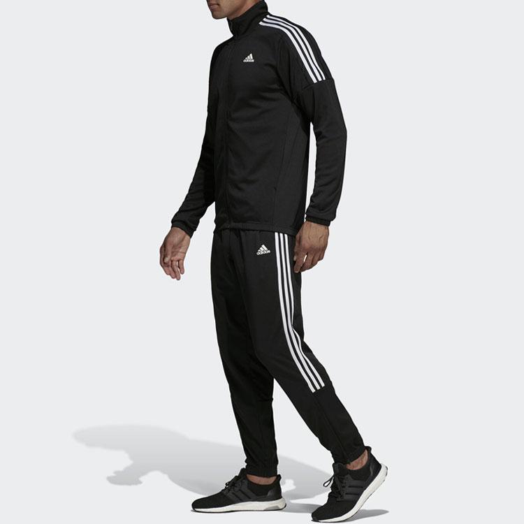 Adidas Running Training Athletic Leisure Set Men Sets Black DV2447