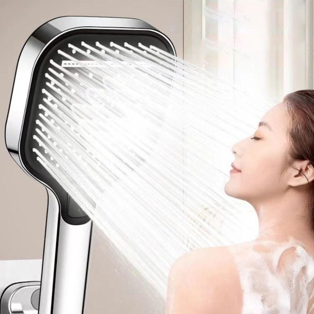 Large Panel Bathroom Accessories Large Flow Rainfall Shower Replacement Hand Shower Head  Universal