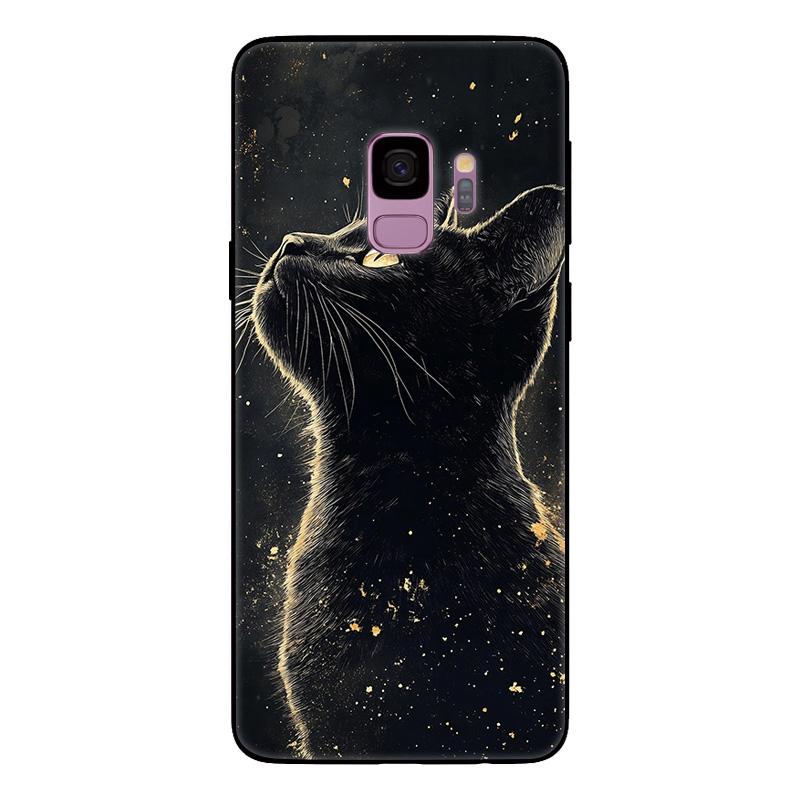 For Samsung Galaxy S9 Plus Case SM-G965F G965 S9Plus Marble Painted Soft Matte Silicone Back Cover For Samsung S9 S9+ Full Shell