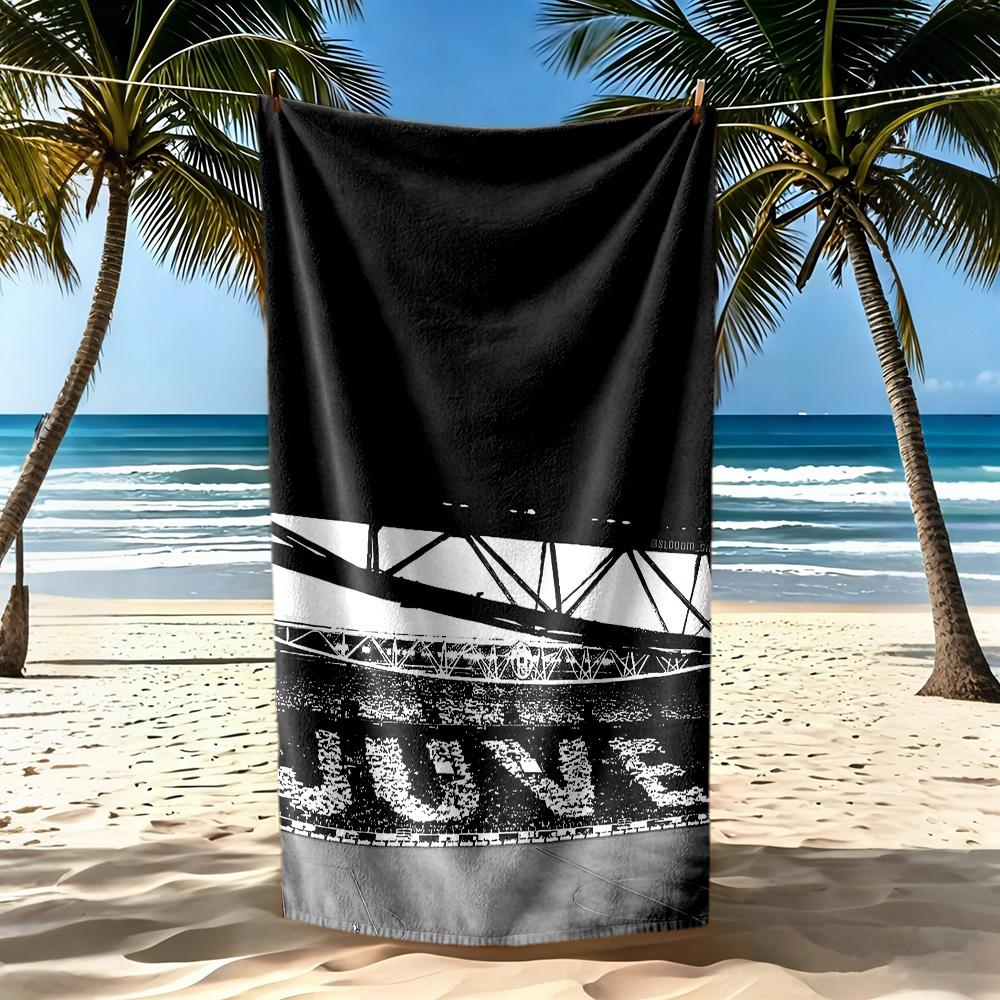 Juventus Beach Towel Super Soft Absorbent Comfortable Lightweight Perfect For Traveling Yoga Camping And Swimming
