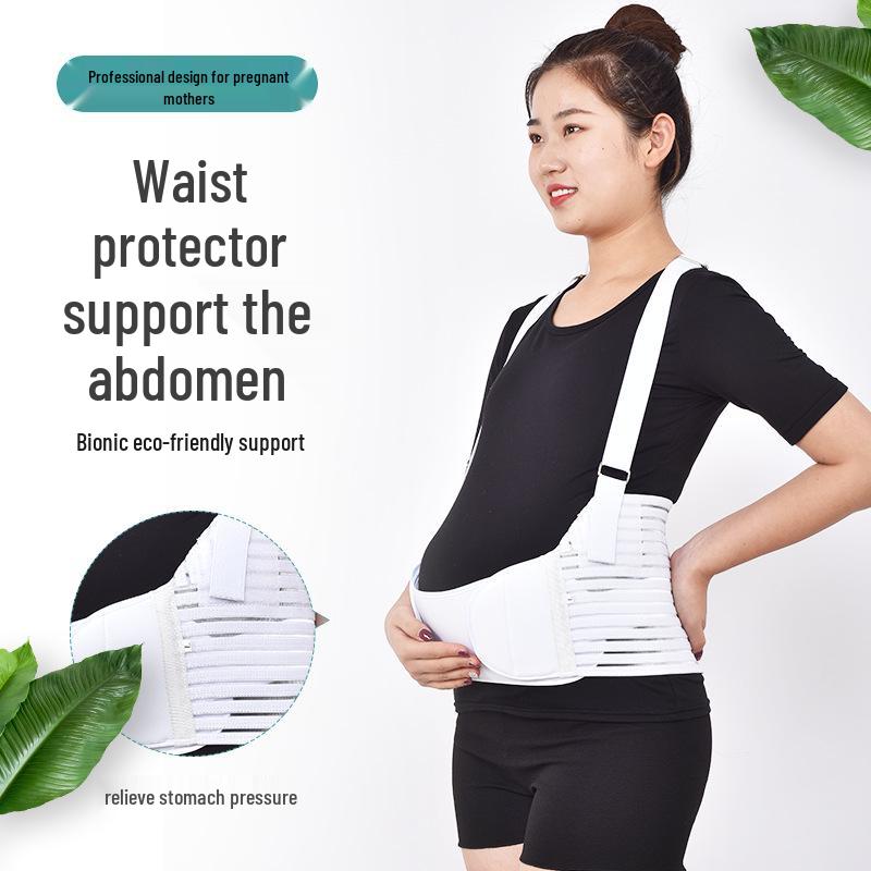 Breathable Mesh Elastic Maternity Support Belt - Prenatal Abdominal & Pelvic Girdle Waistband