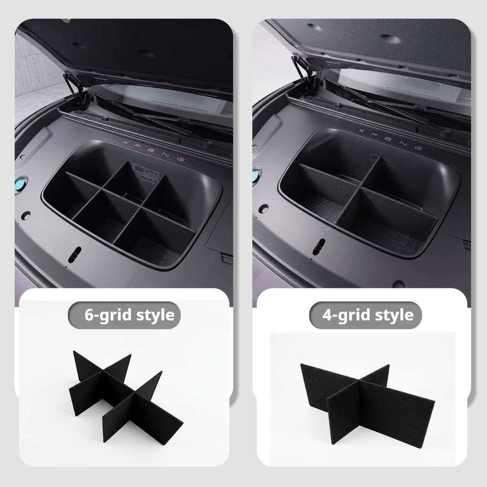For Xpeng MONA L03 Front Trunk Storage Box Clapboard Layered Storage Panel Car Interior Modification Accessories