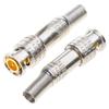 5Pcs/10Pcs 75-5 Solderless BNC Male Connector BNC Compression Connector for CCTV Camera System Easy Installation