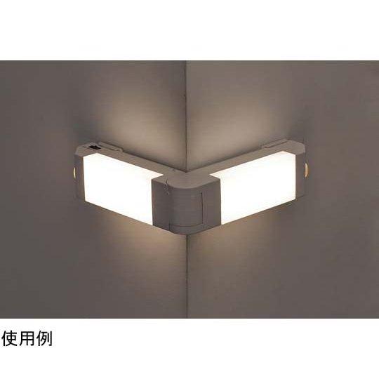Nihon Midori Juji Corner Sensor Light CL-2 Motion and Light Activated LED Wall Light 353042