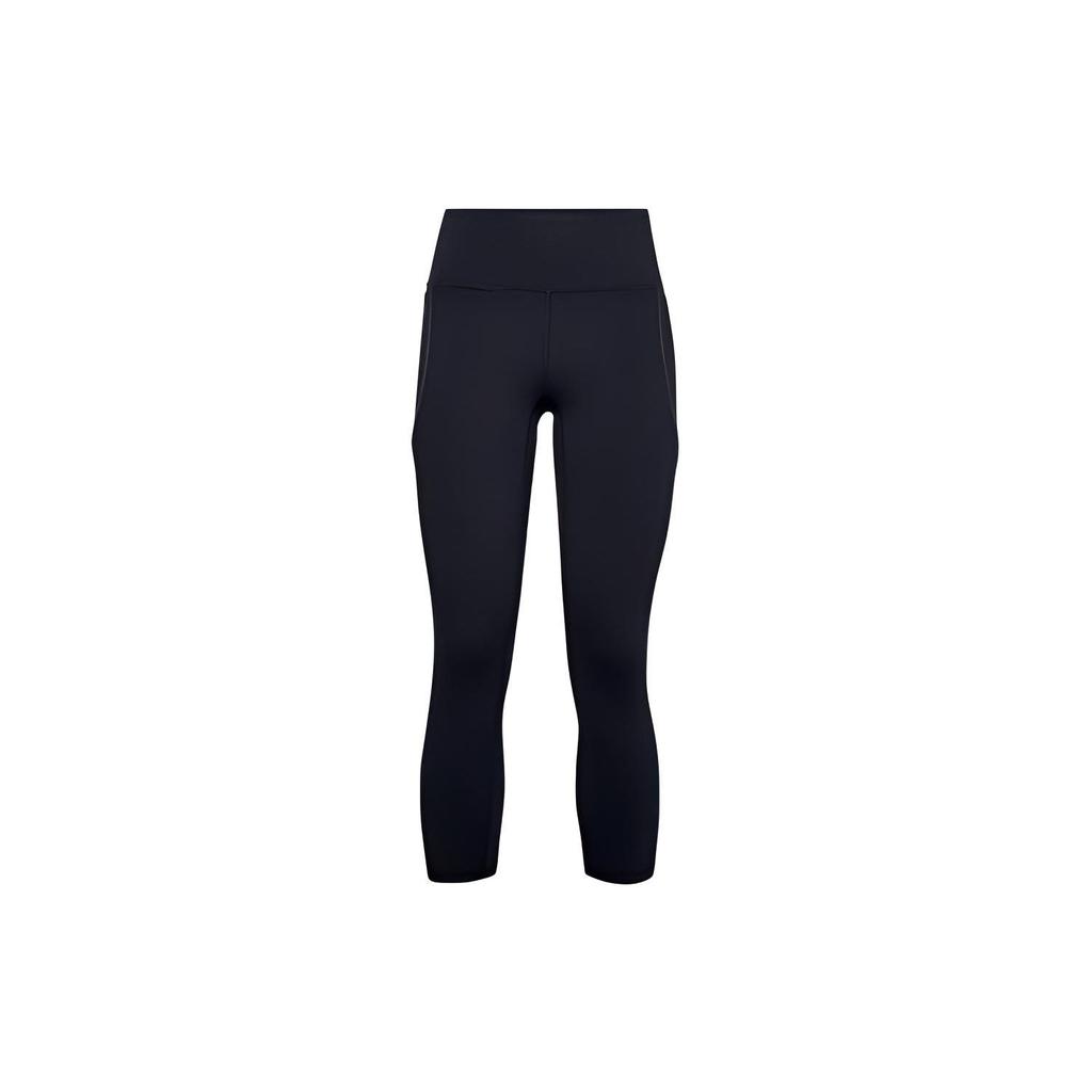 Under Armour Meridian Infused Training Knit 3/4 Fitness Pants Women Bottoms Black 1359547-001