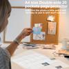 90 Pack Protective Photo Slide Pages, Top Loading, Holds 20 35Mm Slides And 1000 2 X 2 Inch Photos, Clear Archival Slide Storage