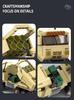 Non-Toxic 443Pcs Military Ww2 M142 Himars Boxer Armored Vehicle Building Blocks Mobility Artillery Rocket Building Blocks Kids Toys