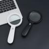 10X Magnifying Glass Lens Handheld Eye Loupe Magnifier with Light for Senior Newspaper Reading Jewelry Stamps Inspection