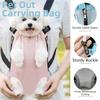 Breathable Mesh Pet Front Bag Double Shoulder Pet Carrier Backpack Dog Front Carrier  Daily Commute