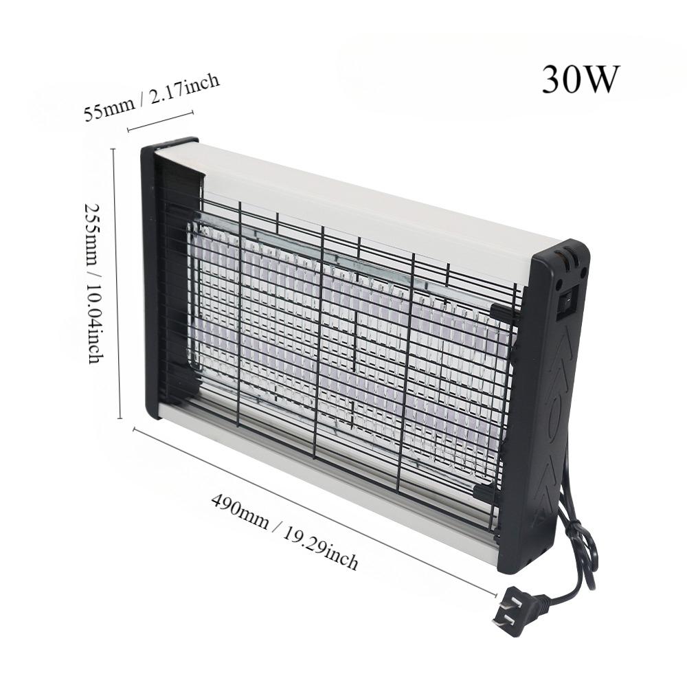 

1pc 30W Mosquito Zapper Killer Indoor Insect Killer Mosquito Trap EU Plug AC-Powered Mosquito Killer Lamp with Hanging Chain EU Plug