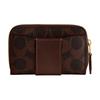 Coach Classic Logo Surround Synthetic Leather Card Case Women accessories Maple-Brown CR552-B4MPL