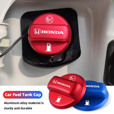 Cbmhs5 Series Car Fuel Tank Cap Alloy Petrol Box Cover Accessories For Honda Civic Fit Jazz Accord Pilot CRV Odyssey Passport