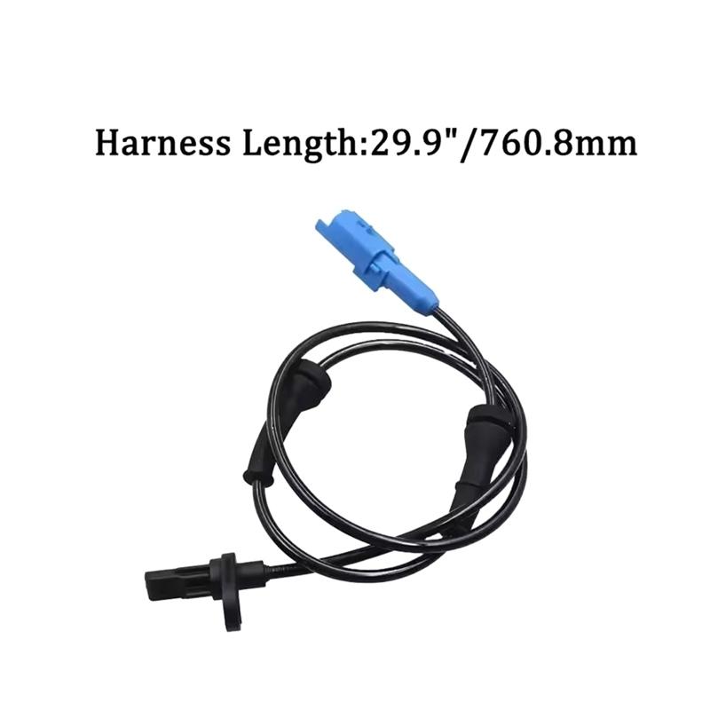 4Pcs For Citroen C3 Aircross II III C4 Cactus Peugeot 2008 I 301 Front Rear ABS Wheel Speed Sensor 9805066080 9810846080