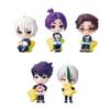 Bushiroad Creative Blue Lock Collection Figure RICH With the Stars Vol. 2 X Complete Set of 5 Figures, Gachapon Capsule Toy