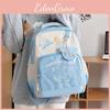 Style Trendy Korean Casual Backpack For Children With Large Capacity And Comfort