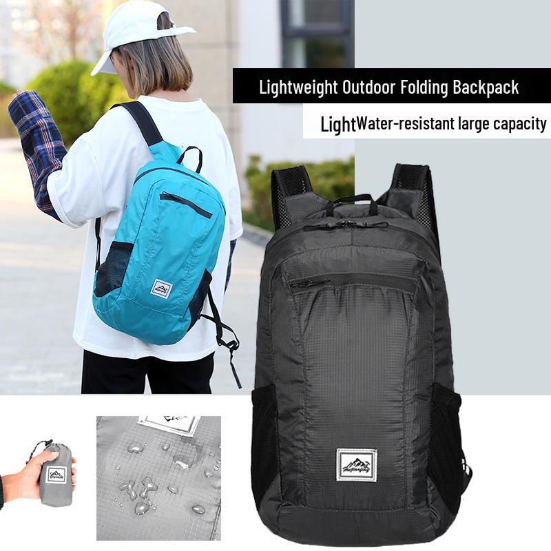 Ultraleichter wasserdichter faltbarer Rucksack für Outdoor-Sport und Reisen