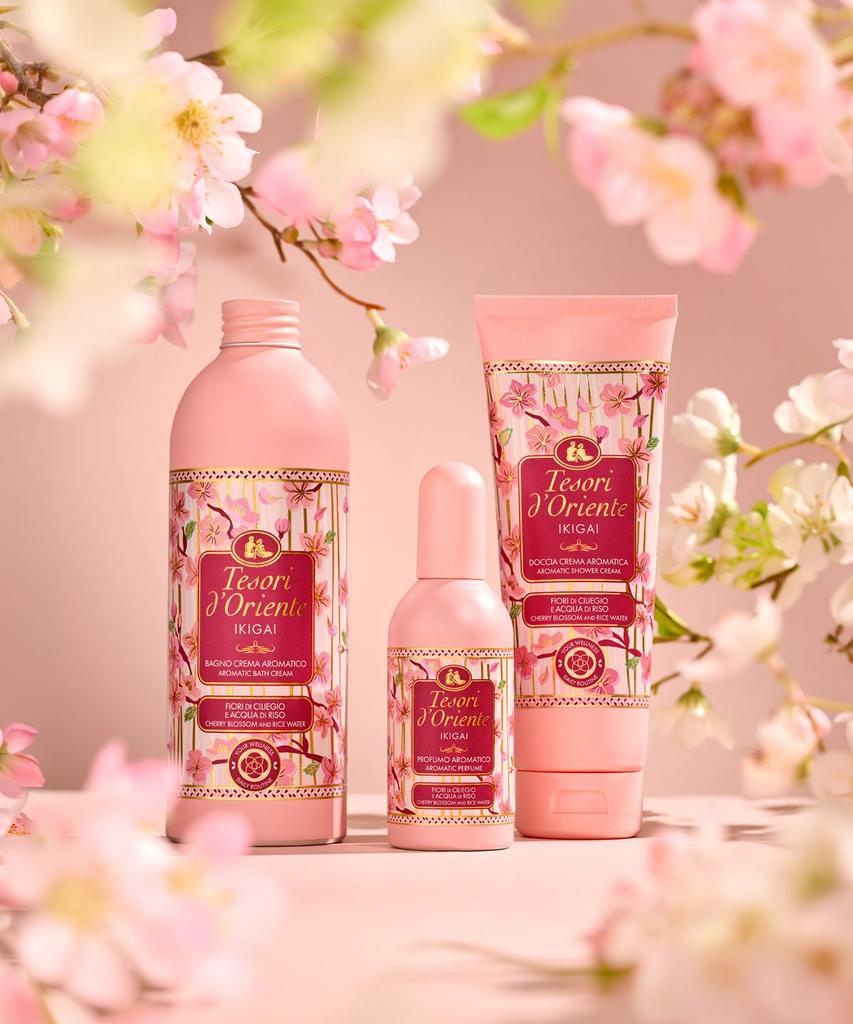 Ikigai (Cherry Blossom) Bath Cream Body Wash 500ml [Free Pump Included]
