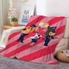 Cartone Animato S-Sicurezza-Sceriffo Labrador-S Coperta Calda Morbida Adatta per Camera da Letto Divano Letto Soggiorno Ufficio Viaggio Campeggio Regali