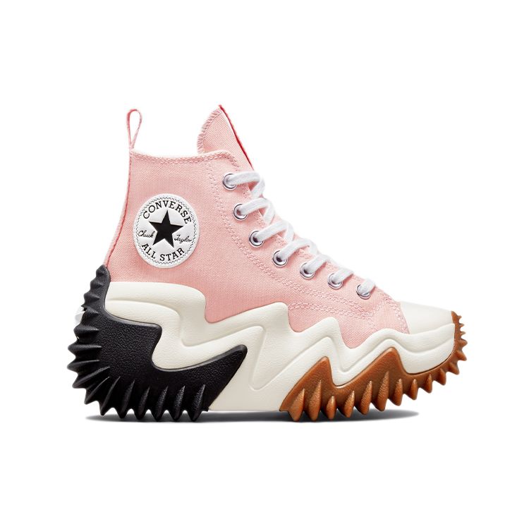 Converse Run Star Motion High Storm Pink Unisex-Sneaker Natur-Elfenbein Schwarz 172247C