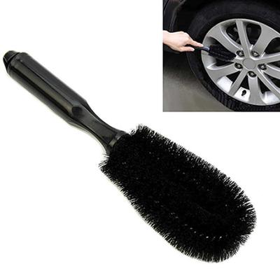 Portable Wheel Hub Tire Rim Scrub Brush Car Truck Vehicle Washing Cleaning Tool