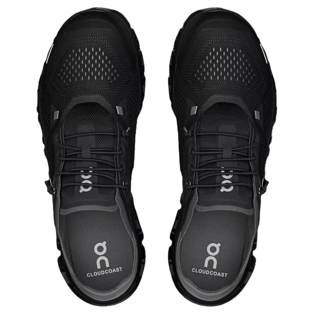 On Cloud 6 Breathable Support Lightweight Casual Shoes Men's Black 3MF10030080
