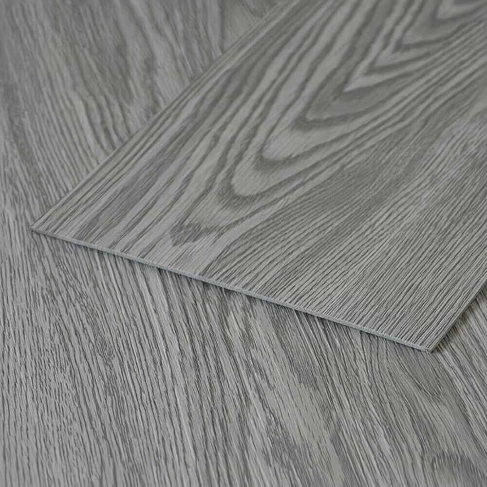 10pcs 40cmX15cm Self-Adhesive PVC Flooring Strips Thick Wood Grain Floor Stickers Waterproof Wear-Resistant Flooring Home Office