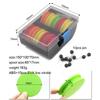 EVA Foam Rig Winders in Storage Box Sea Fishing with Fixed Needles