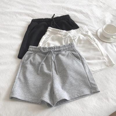 Simple Small Casual Shorts for Women In Summer New Gray Versatile Outside Wearing Jogging Sports Shorts for Women