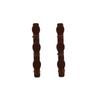 2/3/4pcs Braided Hair Clips Small Fragrant Hair Clip Shredded Hair Bangs Clip Forehead Flock Braided HairClip Accessory