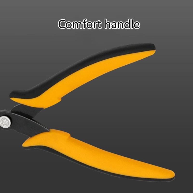 Cutter de tăiat în diagonală Clește de tăiere laterală Clește electronică pentru terminale cu bobine Sârmă moale Electronică Fabricarea de bijuterii