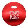 Car Inner Styling Sticker Console Engine Start/Push Button Trim Cover Fit For Mazda 3